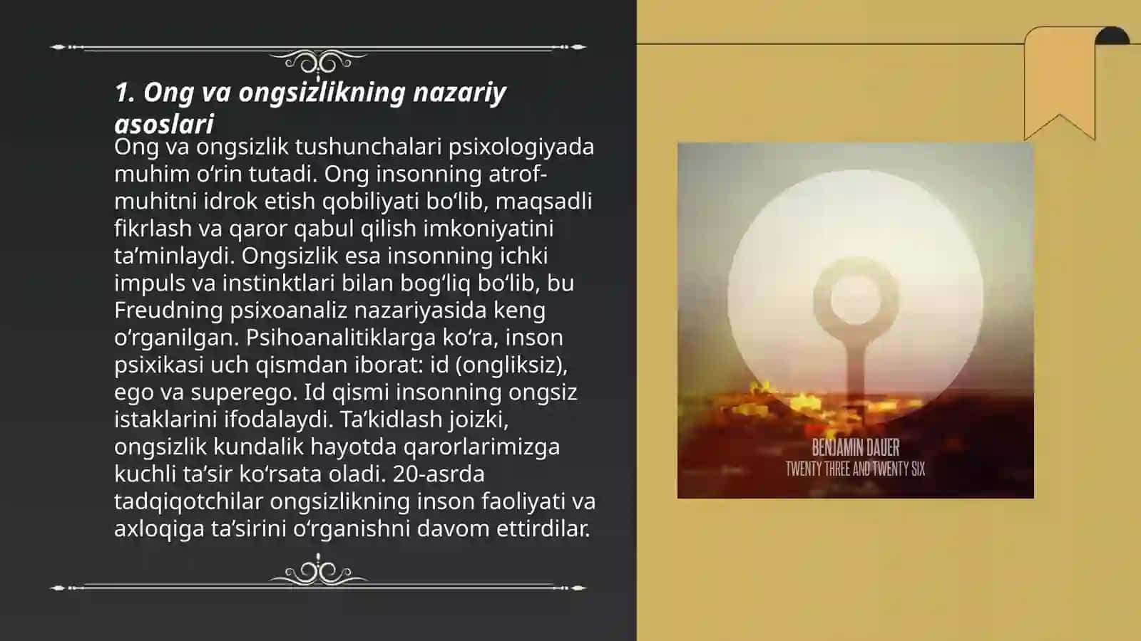Umumiy psixologiya fanidan tayyorlagan prezintatsiya 3