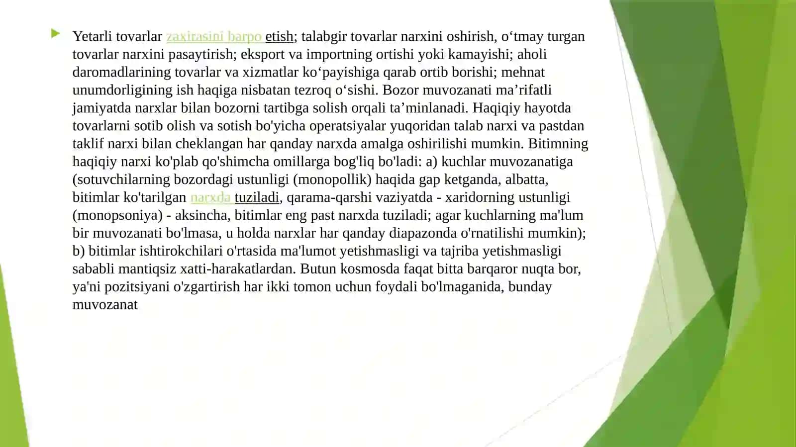 Bozormuvozanati va uning ahamiyati 3