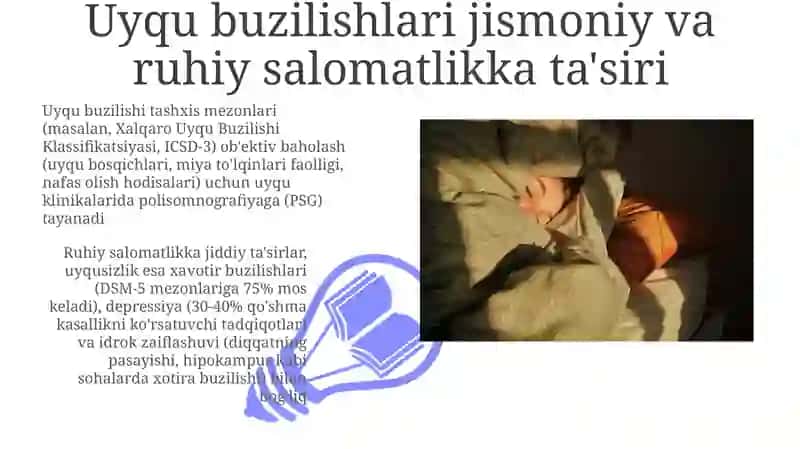 Uyqu buzilishi haqida 3