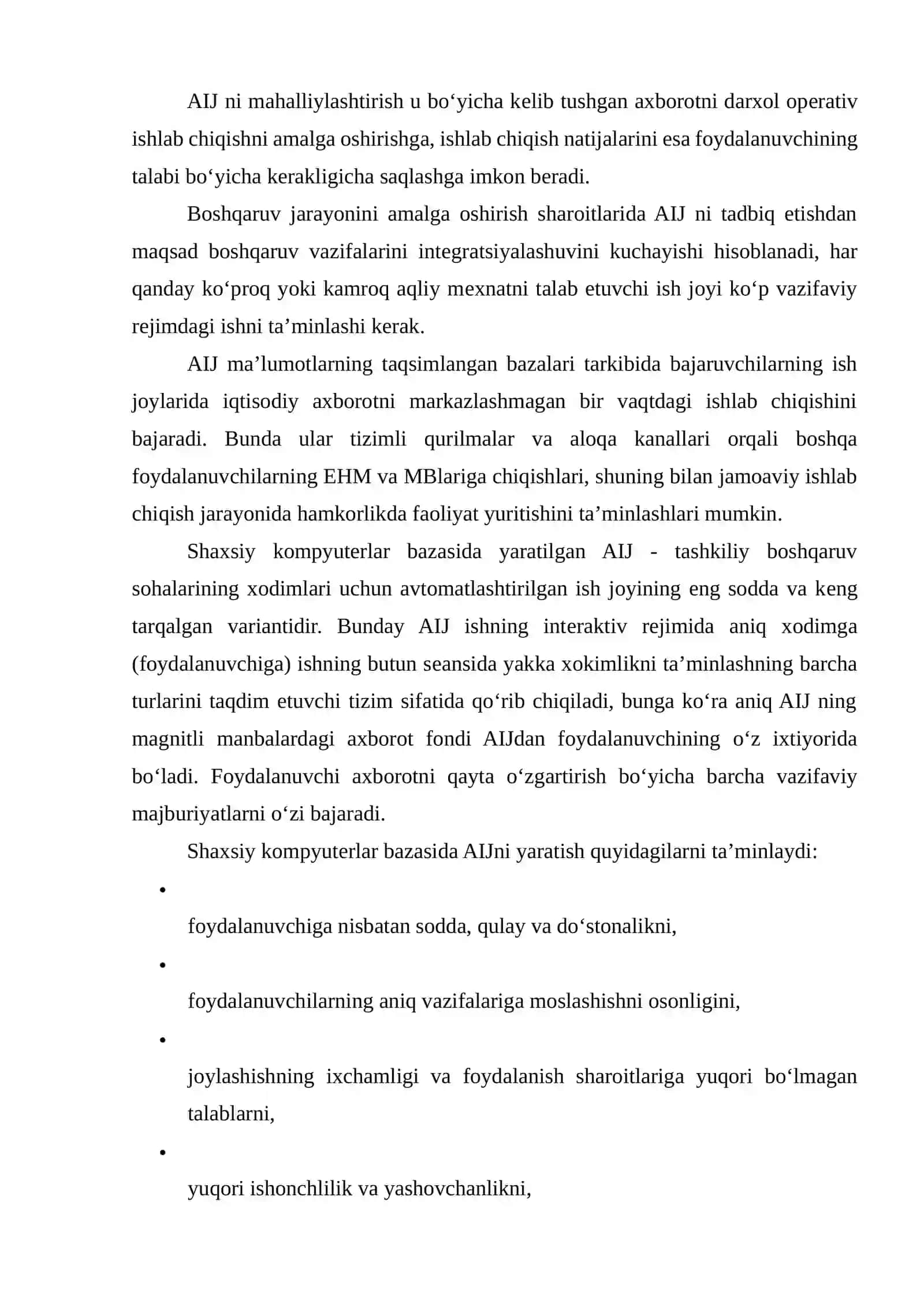 Avtomatlashtirilgan ish joylarning texnik vositalari 3