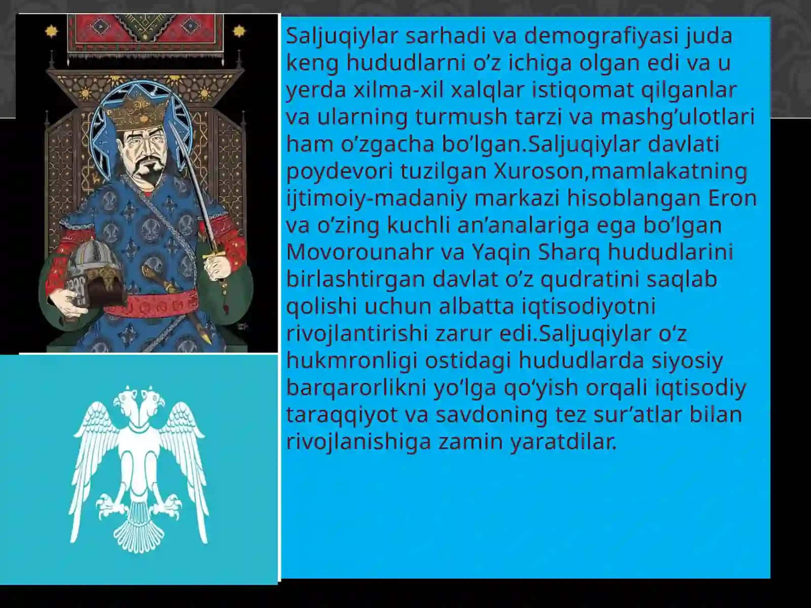Saljuqiy Saltanatining ijtimoiy-iqtisodiy rivojlanishi 3