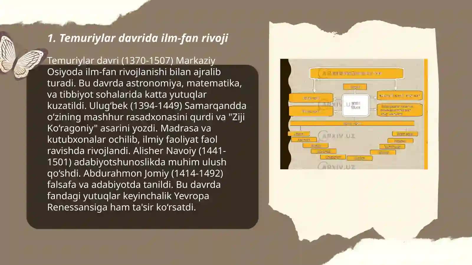 Temuriylar davrida ma‘naviy marifiy yuksalish 3