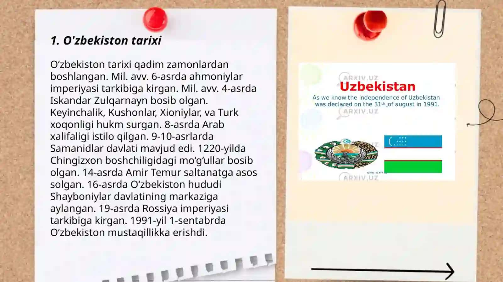 Oʻzbekiston tarixi 3