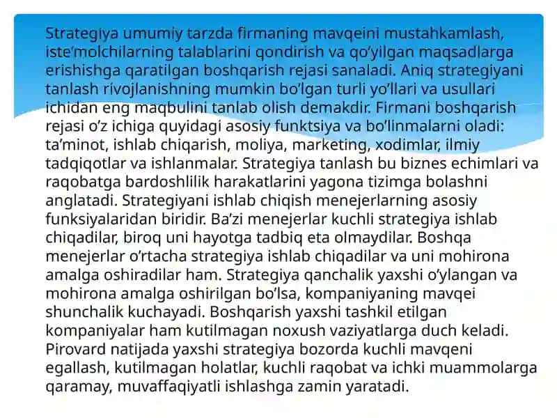 Korxonastrategiyasi 3