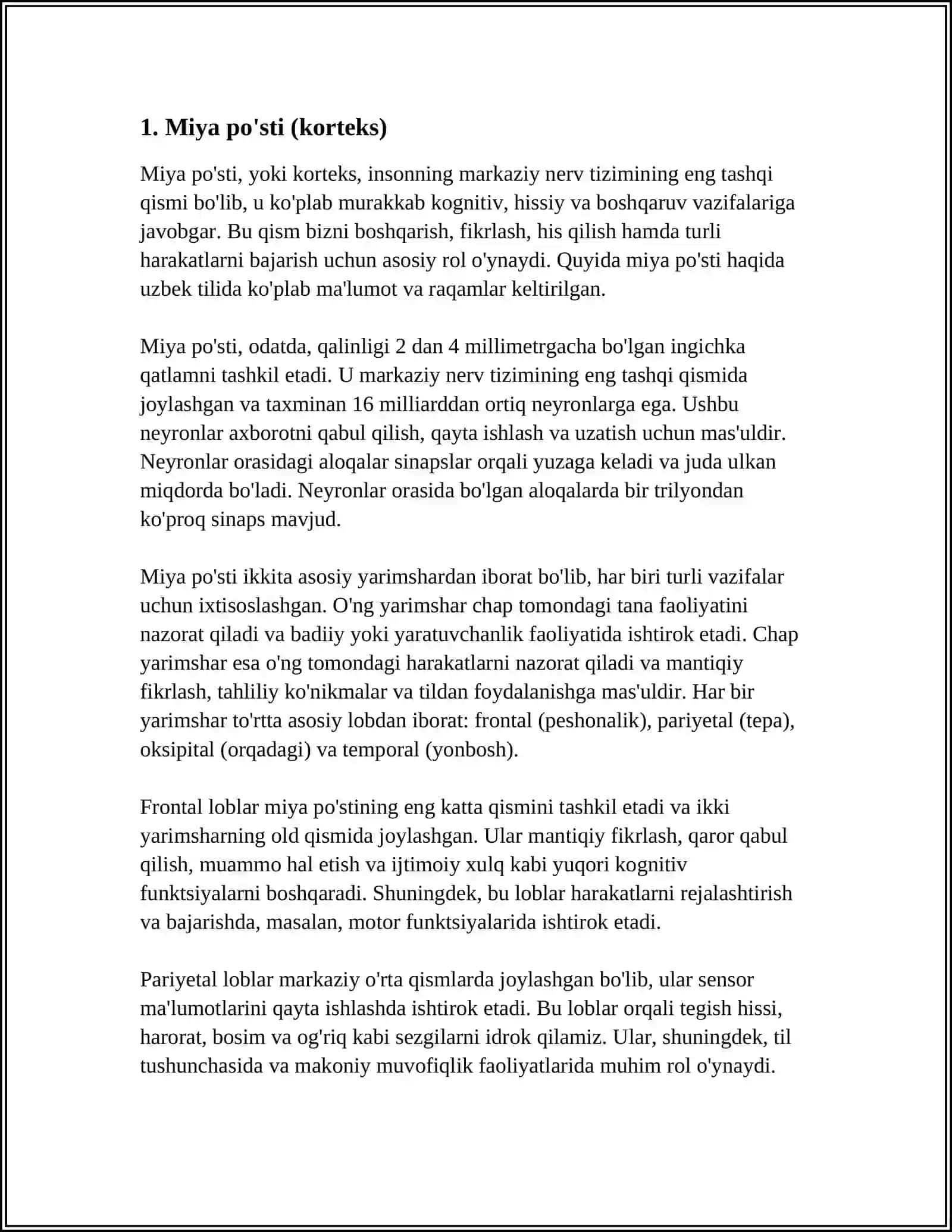 INSON BOSH MIYA TUZILISHI VA BO‘LAKLARI 3