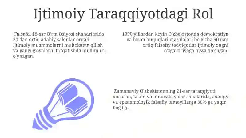 Falsafaning mohiyati va jamiyat taraqqiyotidagi o’rni 3