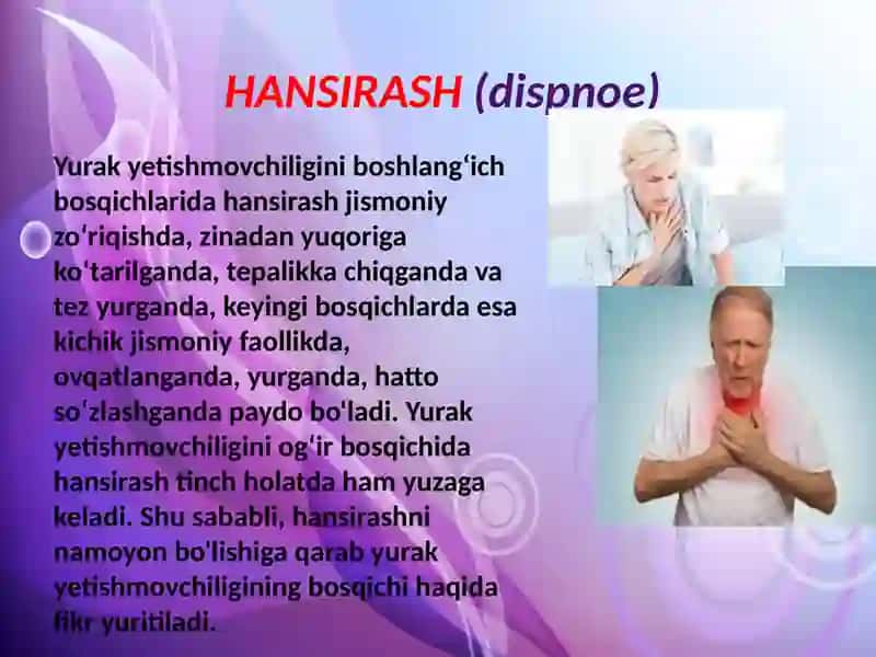 Yurak qon-tomir kasalligi bilan ogʻrigan bemorlarni tekshirish usullari 3