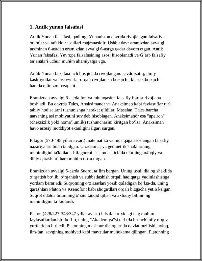 Antik yunon falsafasi 3
