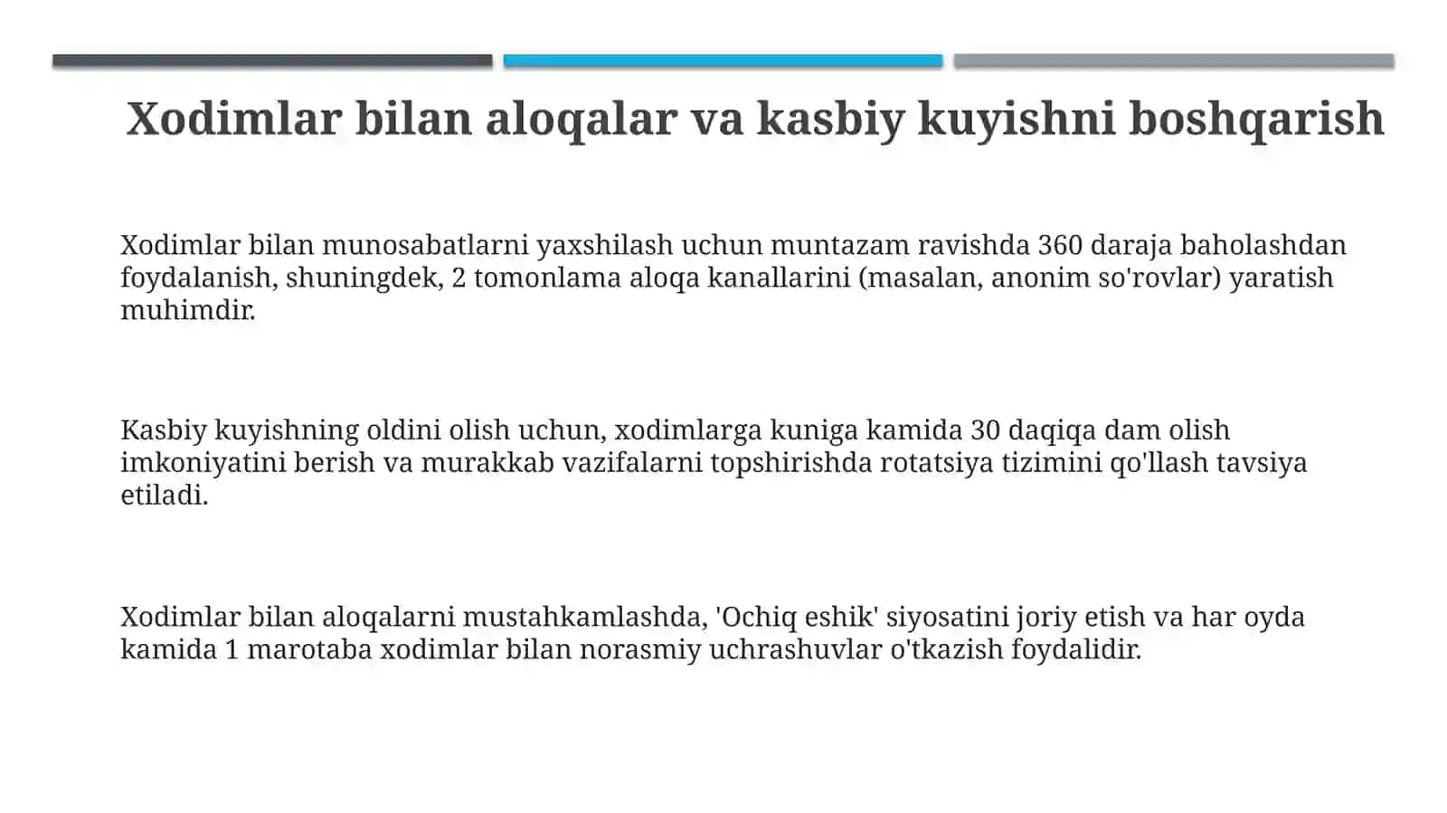 Sotsial xizmata personalni boshqarish 3