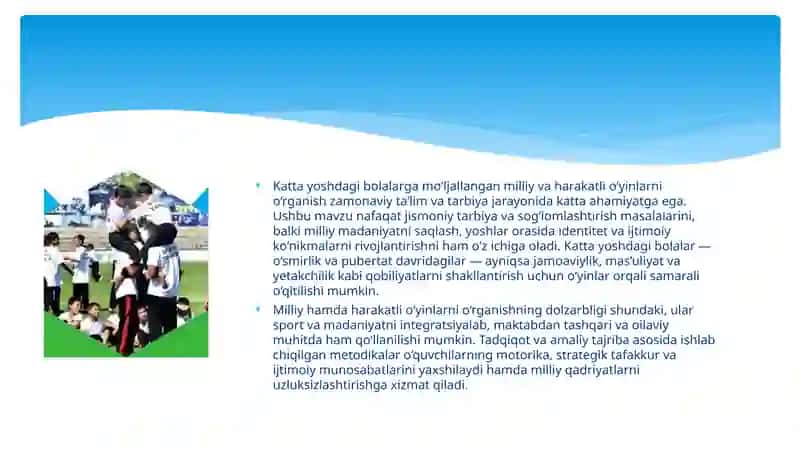 Milliy vaharakatlio’yinlarni rejalashtirish va nazorat qilish 3