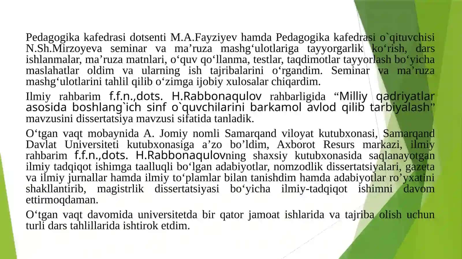 Pedagogika nazariyasi va tarixi 3