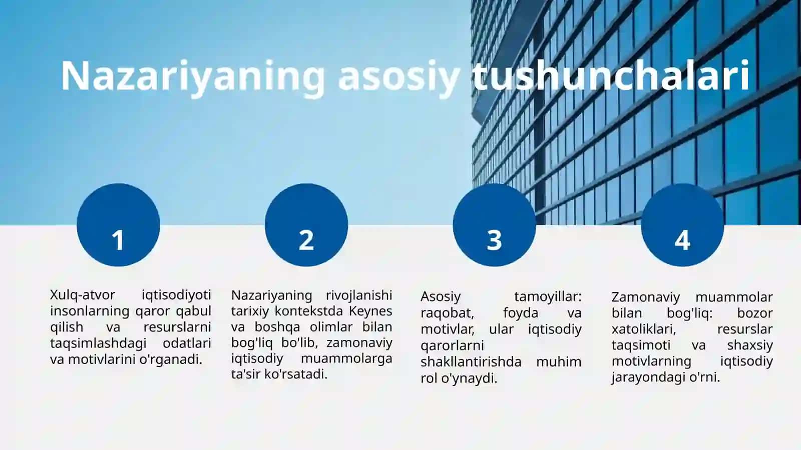 Xulq atvor iqtisodiy nazaryasi metodologyasi 3