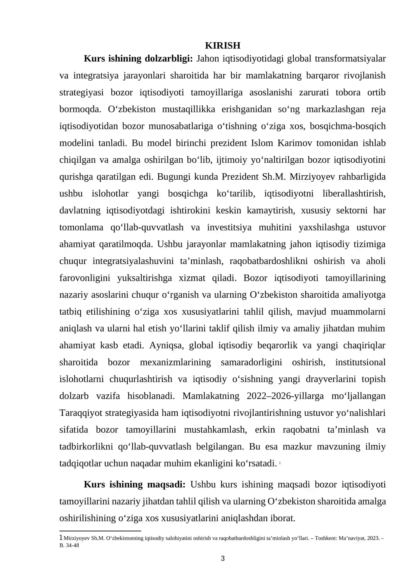 BOZOR IQTISODIYOTI SHAROITIDA RESURSLARDAN SAMARALI FOYDALANISH MUAMMOLARI 3
