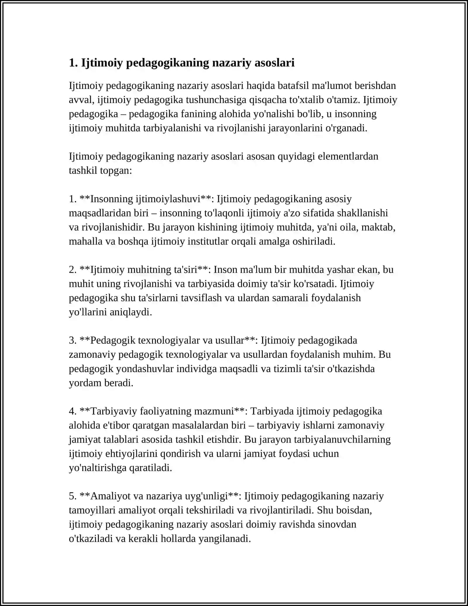Ijtimoiy Pedagogika Fan va Kasb Sifatida 3