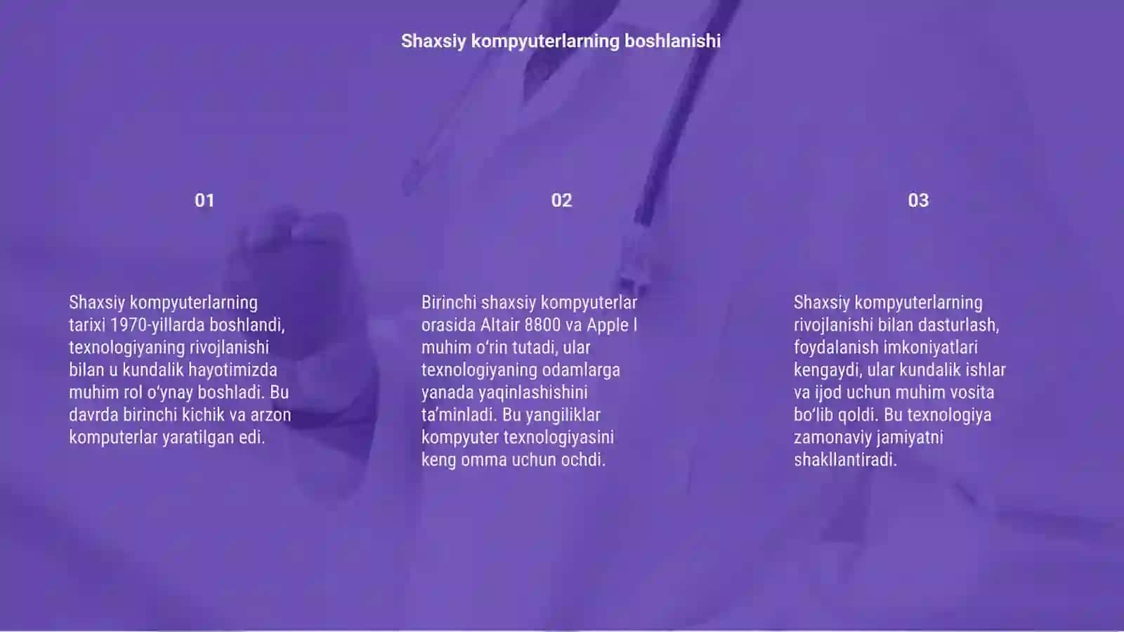 Shaxsiy kompyuter tarixi 3