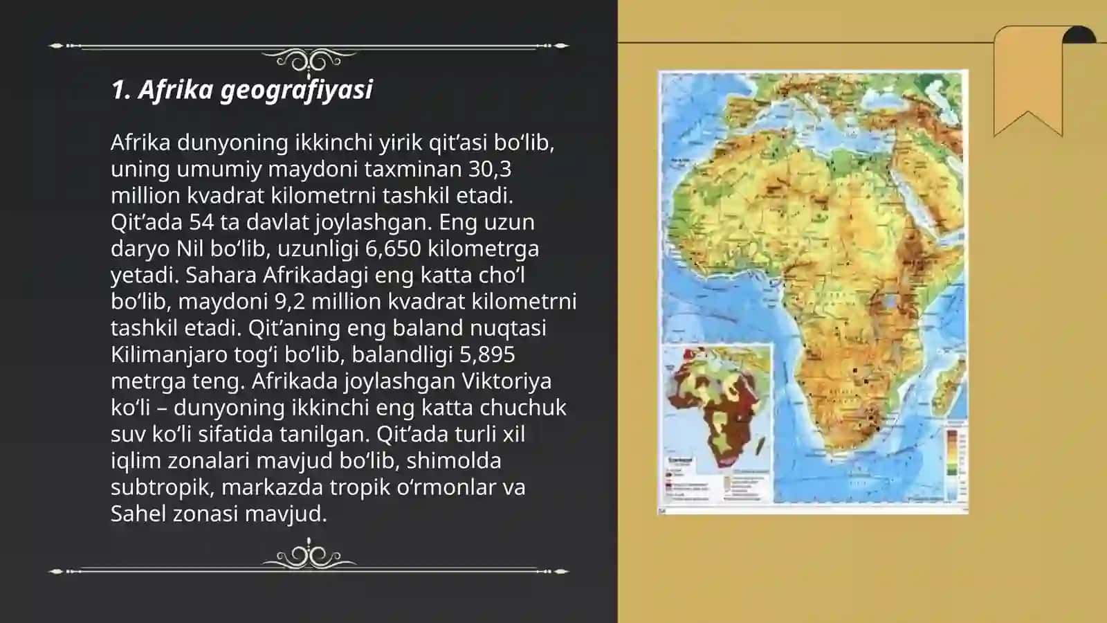 Afrika materigi 3