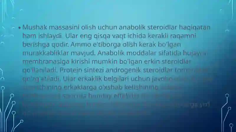 Stereoidlar va terpenlar stereo kimyosi haqida 3