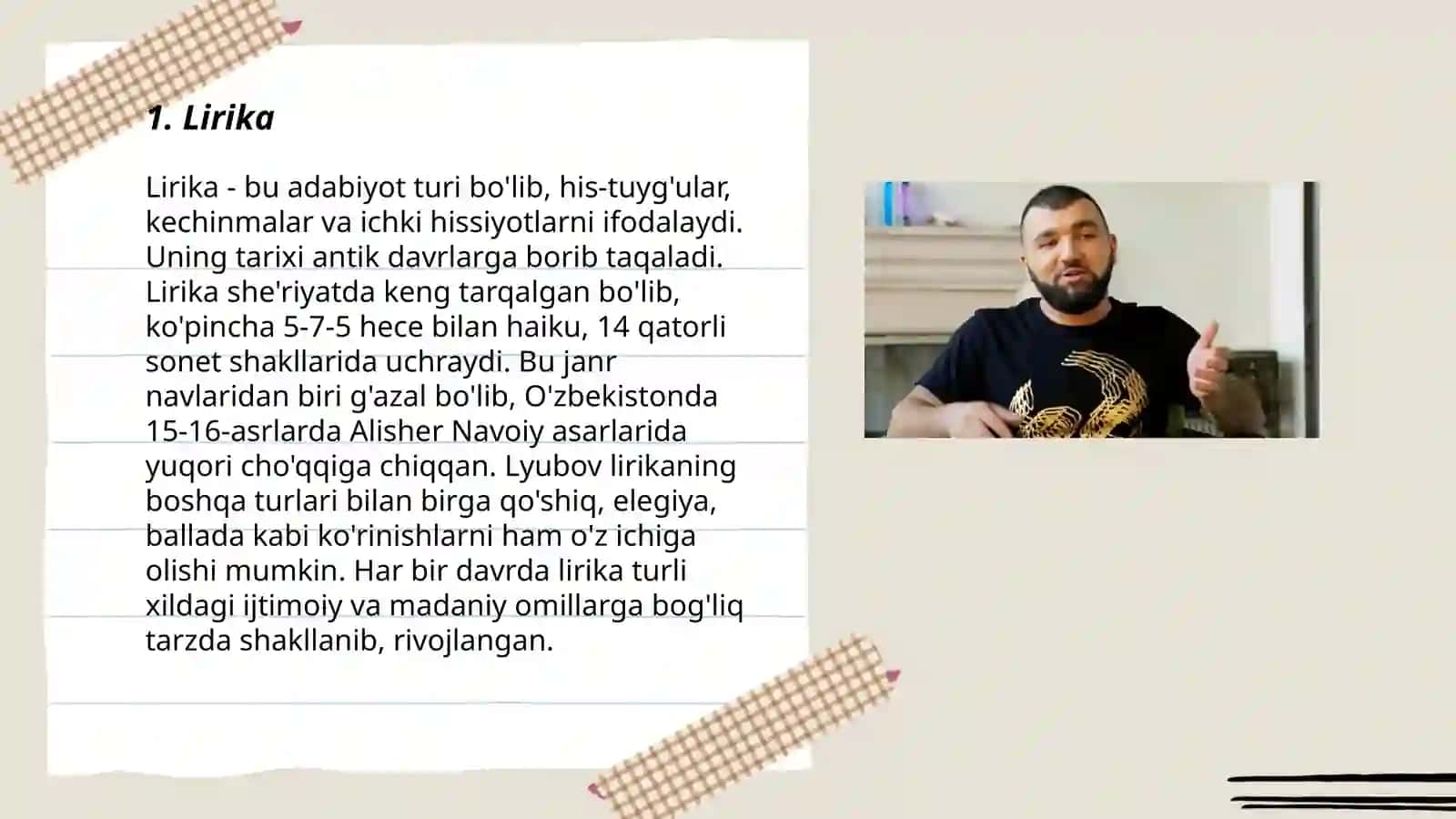 Navoiyning sheriy sanat turlari 3