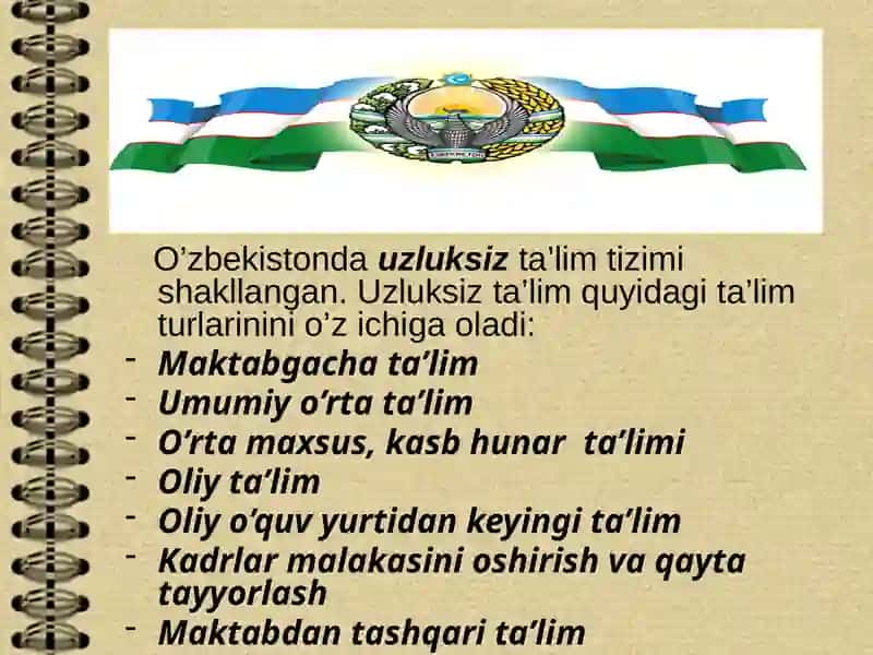 Uzluksiz ta'lim tizimi 3