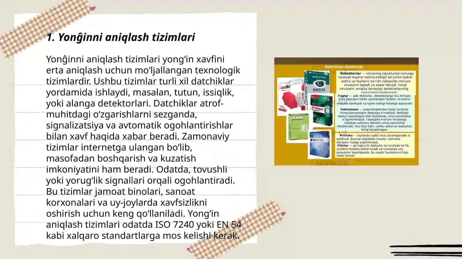 Yonĝinni aniqlash tizimlari 3
