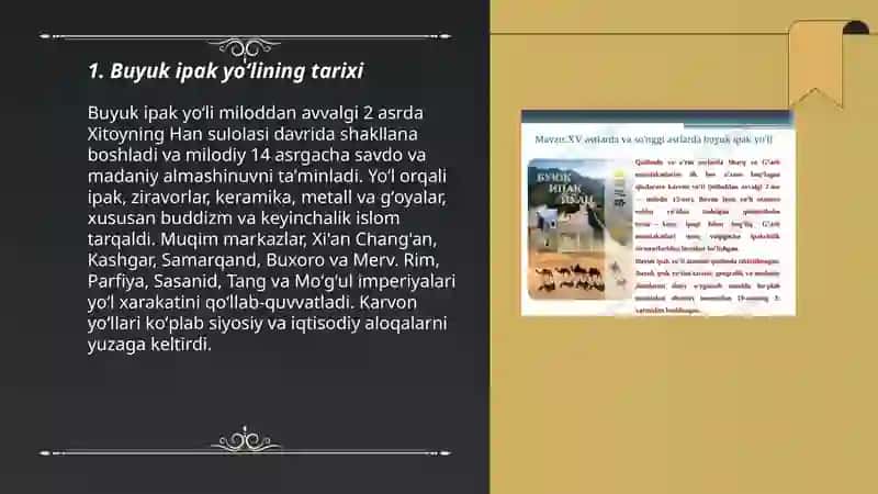 Buyuk ipak yo'li 3