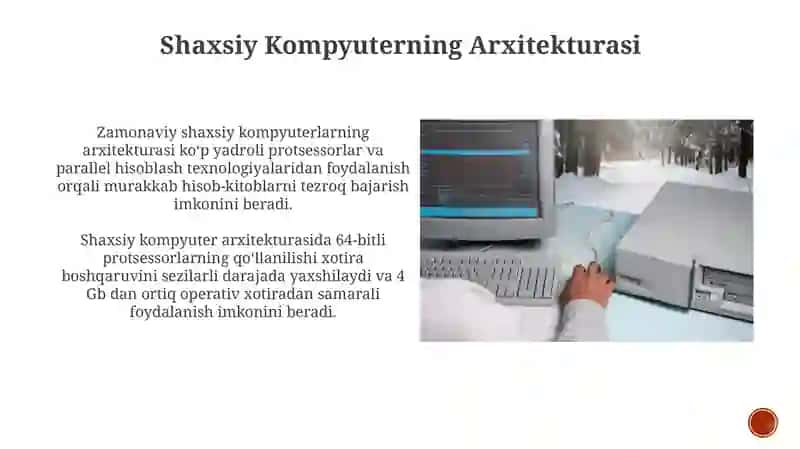 Shaxsiy Kompyuter Arxitekturasi 3