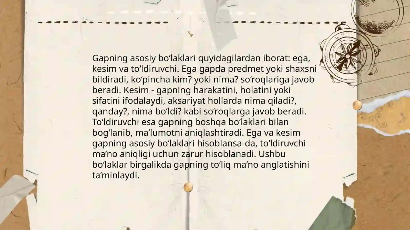 Gap bo'laklari 3