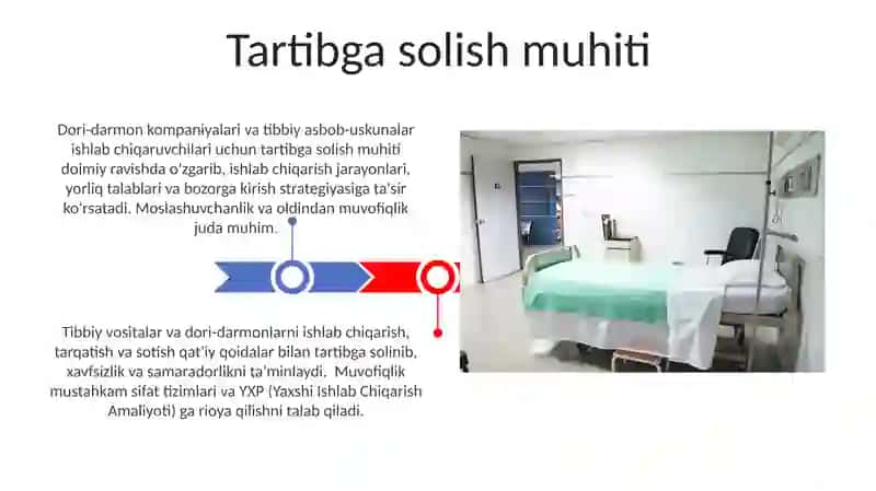 Dori vositalari tibbiy buyumlar va farmasevtik tovarlarni ishlab chiqarish 3