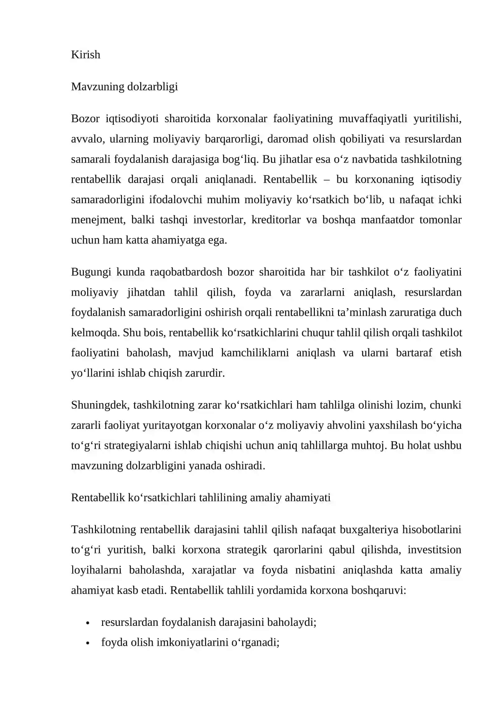 Tashkilot zahiralarini tahlil qilish 3