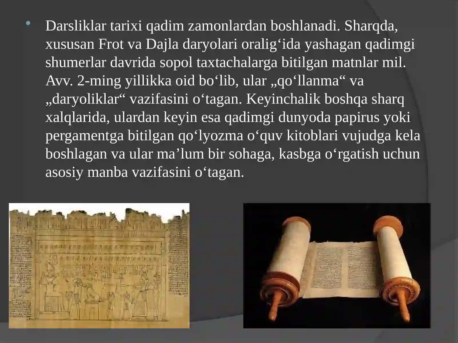 Pedagogika darsliklari va ularga qo’yiladigan talablar 3
