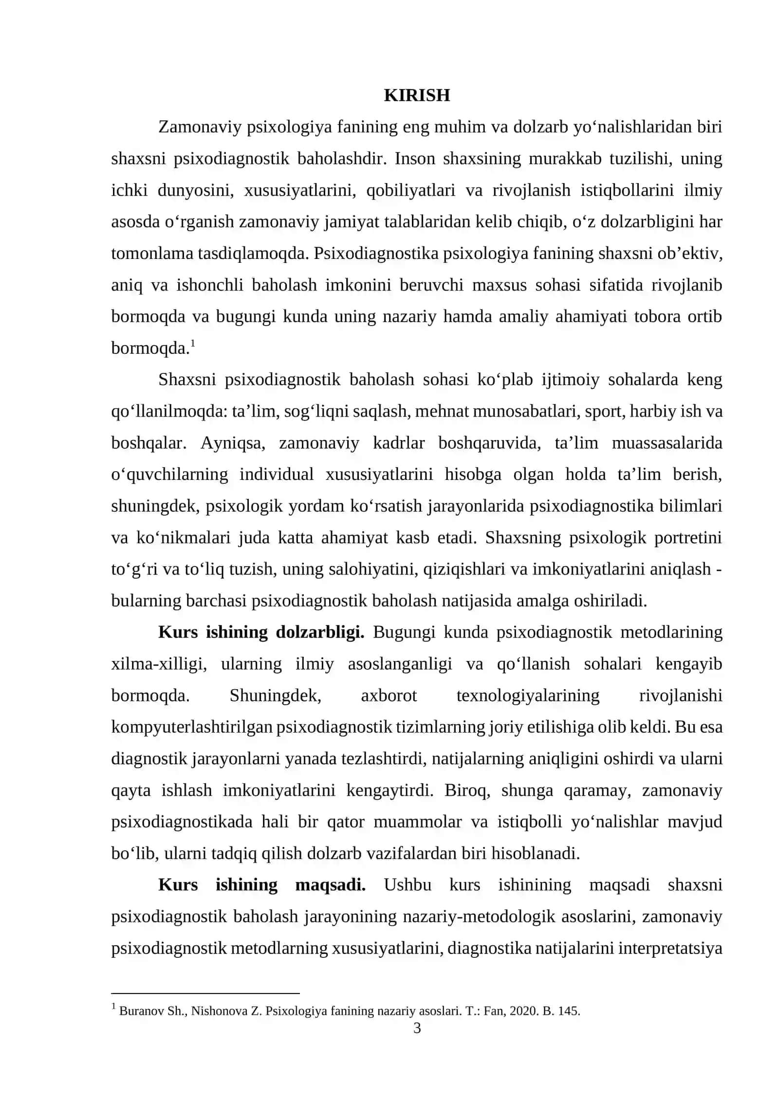 Bolalar psixologiyasi va psixodiagnostikasi kursi 3