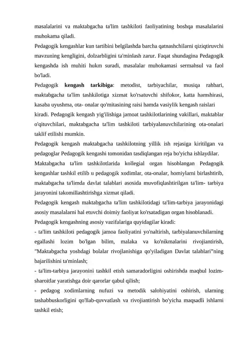 Pedagogik kengash shakllari 3