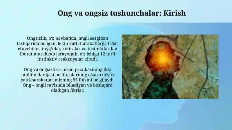 Ong va ong osti kontseptsiyalari 3