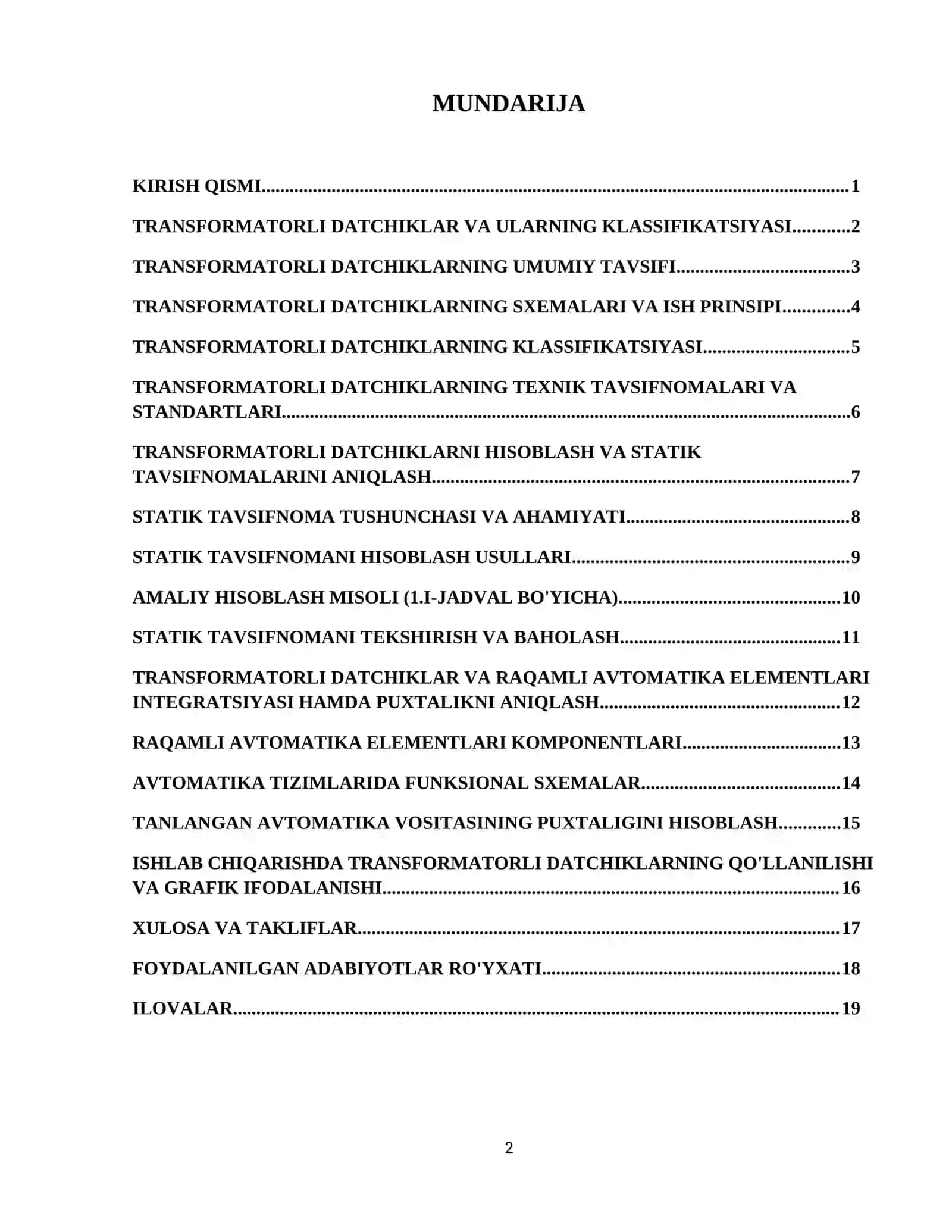 Transformatorli datchiklarni hisoblash va puxtalikni aniqlashy 3