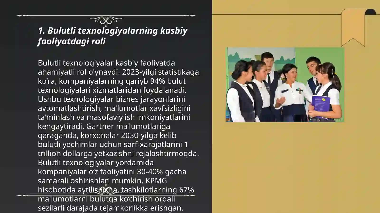 Bulutli texnologiyalarning kasbiy faoliyatdagi roli 3