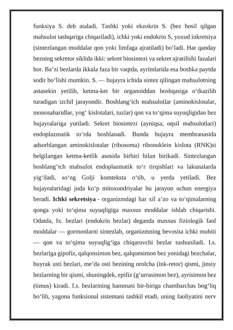 O`tkir va surunkali pankreatitlar. Me’da osti bezi shirasining tarkibi va sekretsiya jarayonining kashf etilishi 3