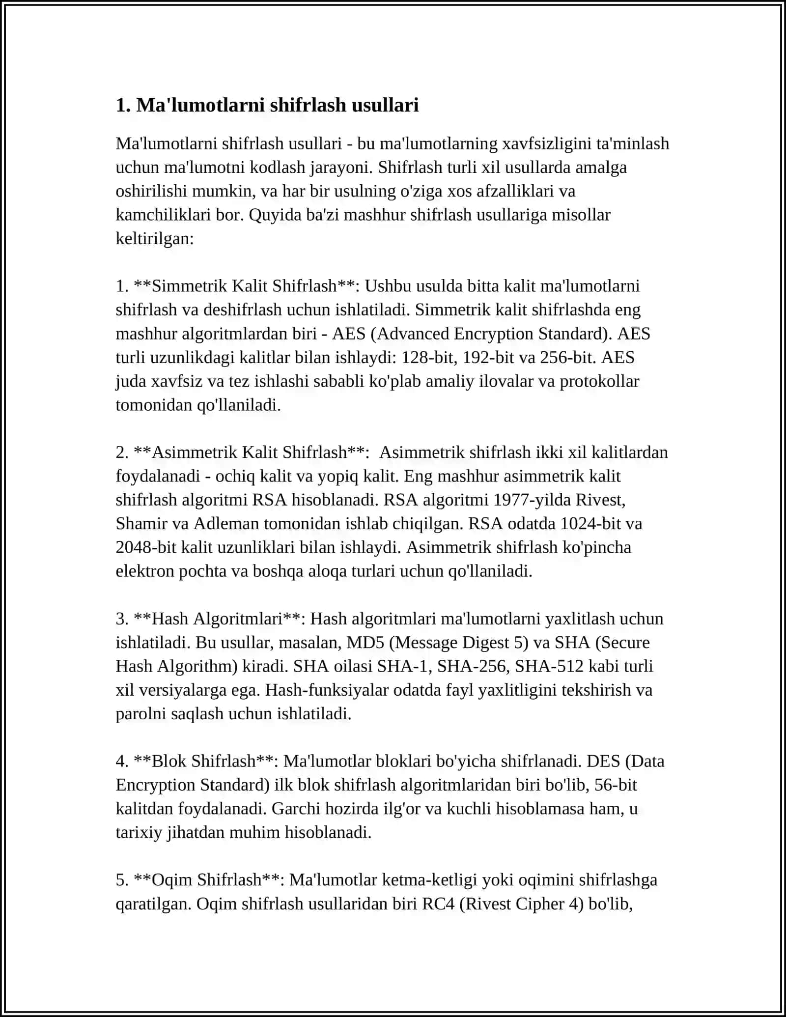 SUN'IY INTELLEKTDA MA'LUMOTLAR XAVFSIZLIGI 3