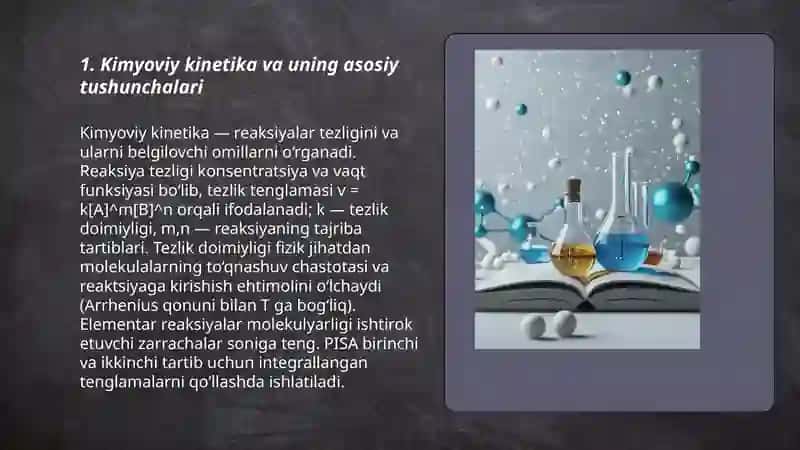 Kimyoviy kinetika 3