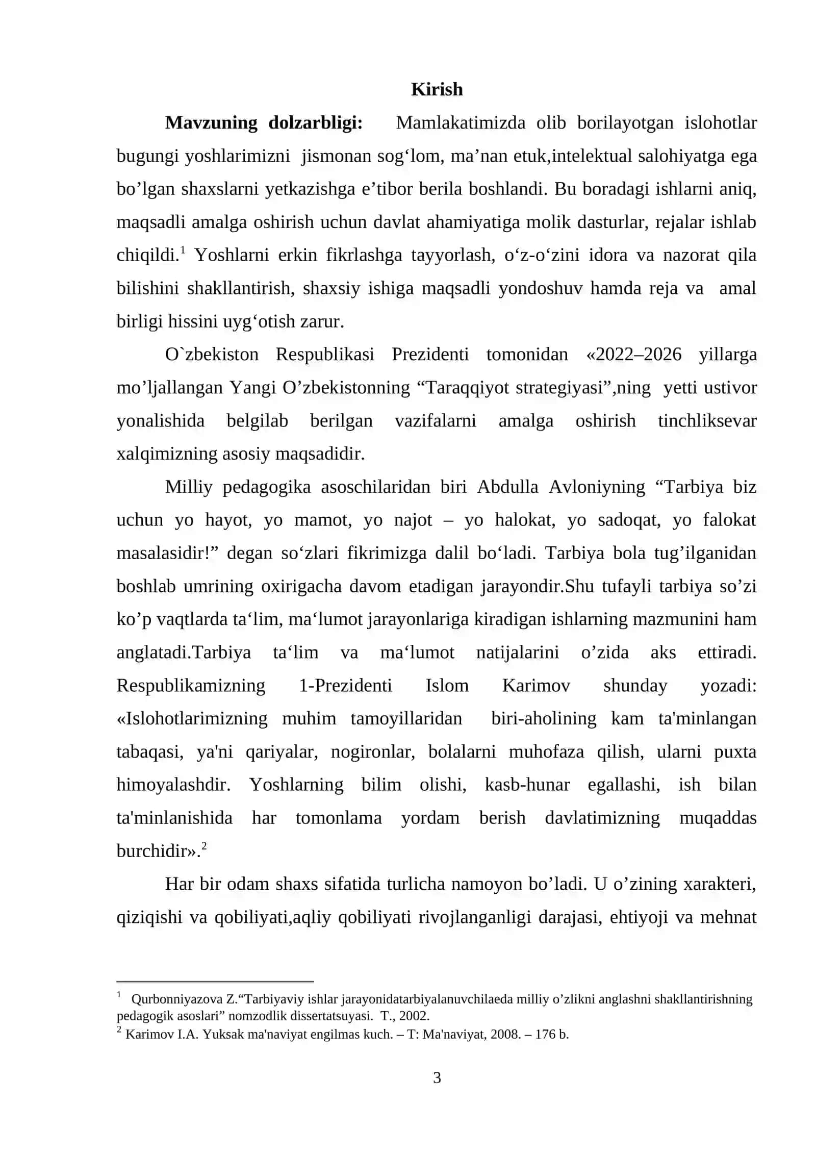 PEDAGOGIK TEXNOLOGIYA-TA`LIM-TARBIYANING OB`EKTIV QONUNIYATLARI, O`QUV JARAYONINING USUL VA VOSITALAR TIZIMIDIR 3