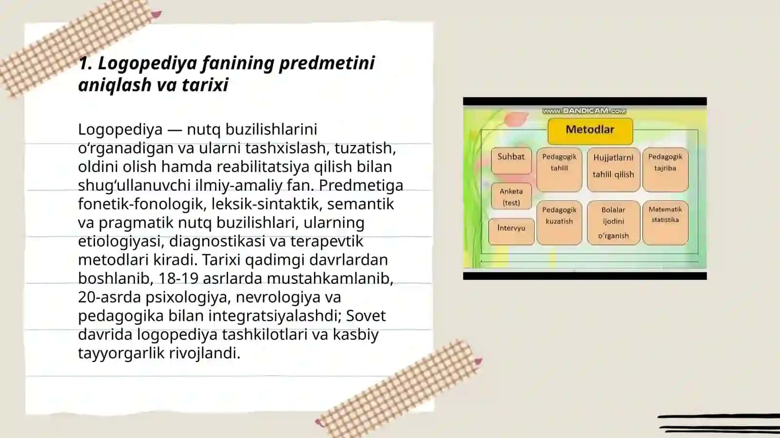 Logopediya fanining predmeti va vazifalari 3