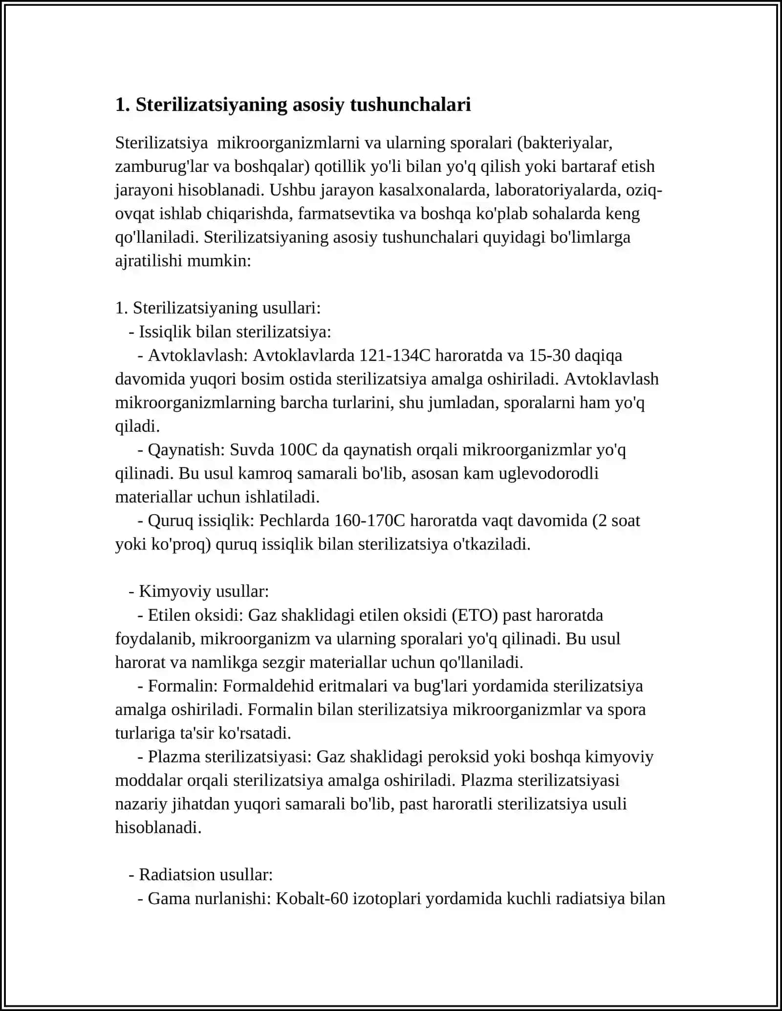 STERILIZATSIYA VA PASTERILIZATSIYA TURLARI 3