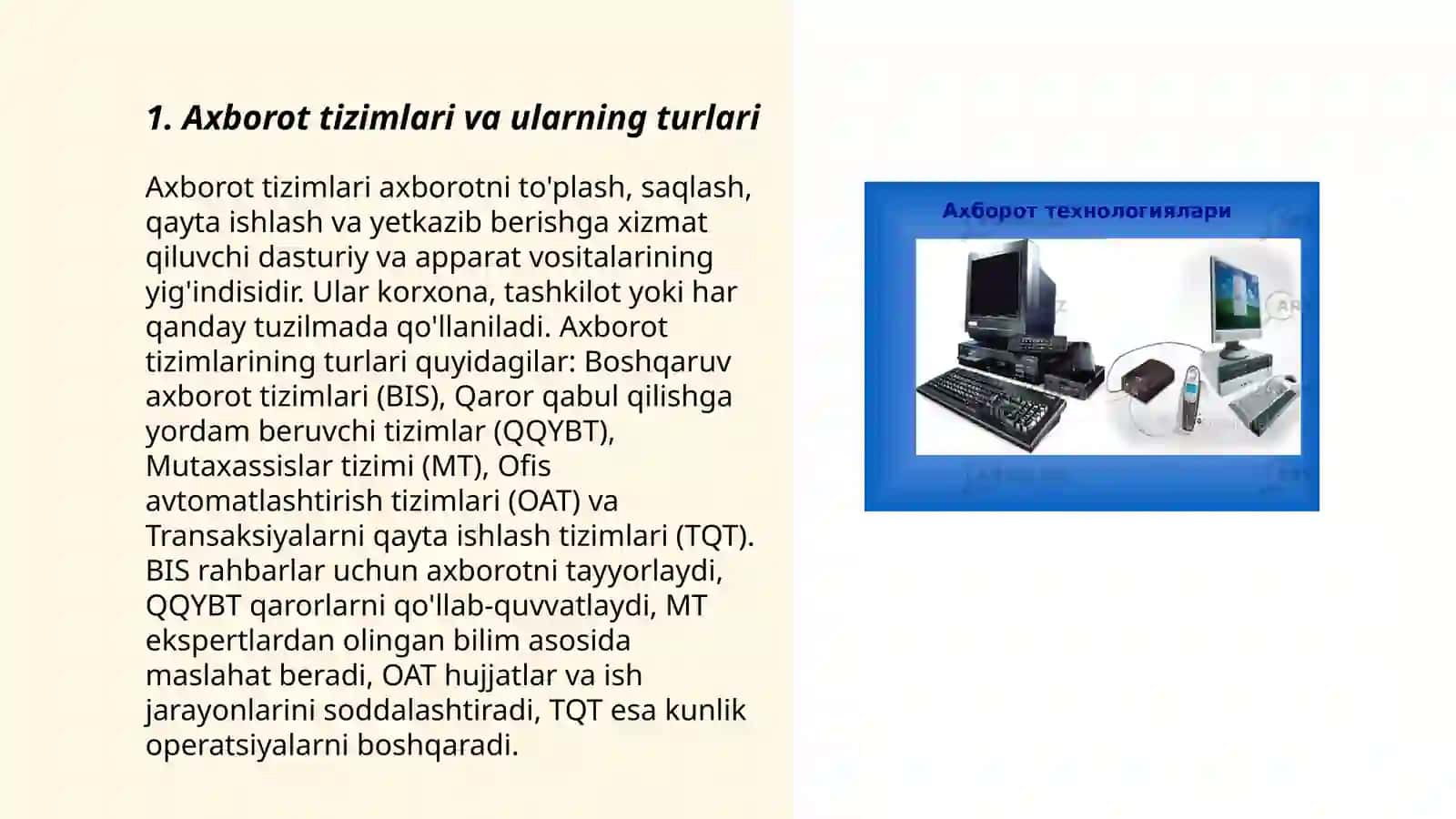 Axborot texnologiyalari 3
