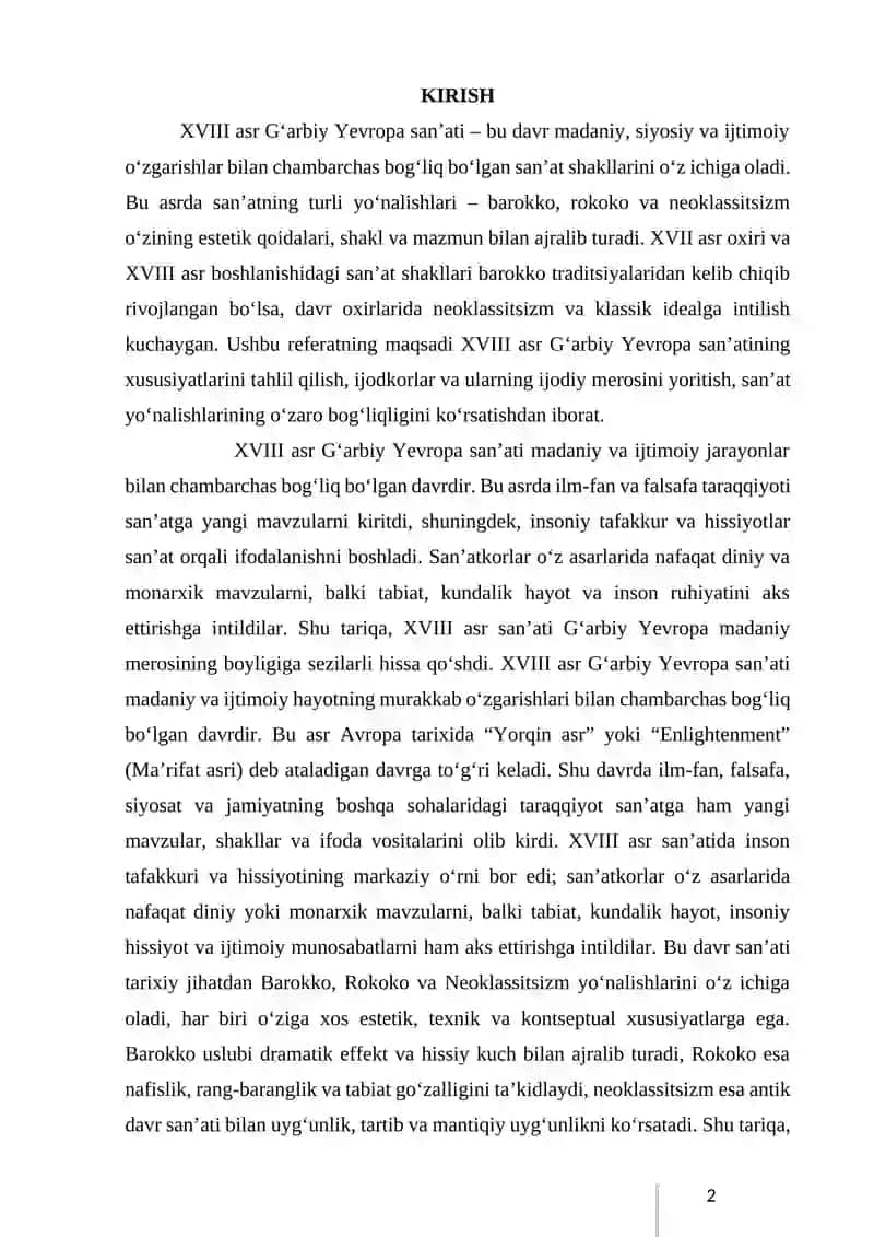XVIII ASR G‘ARBIY YEVROPA SAN’ATI 3