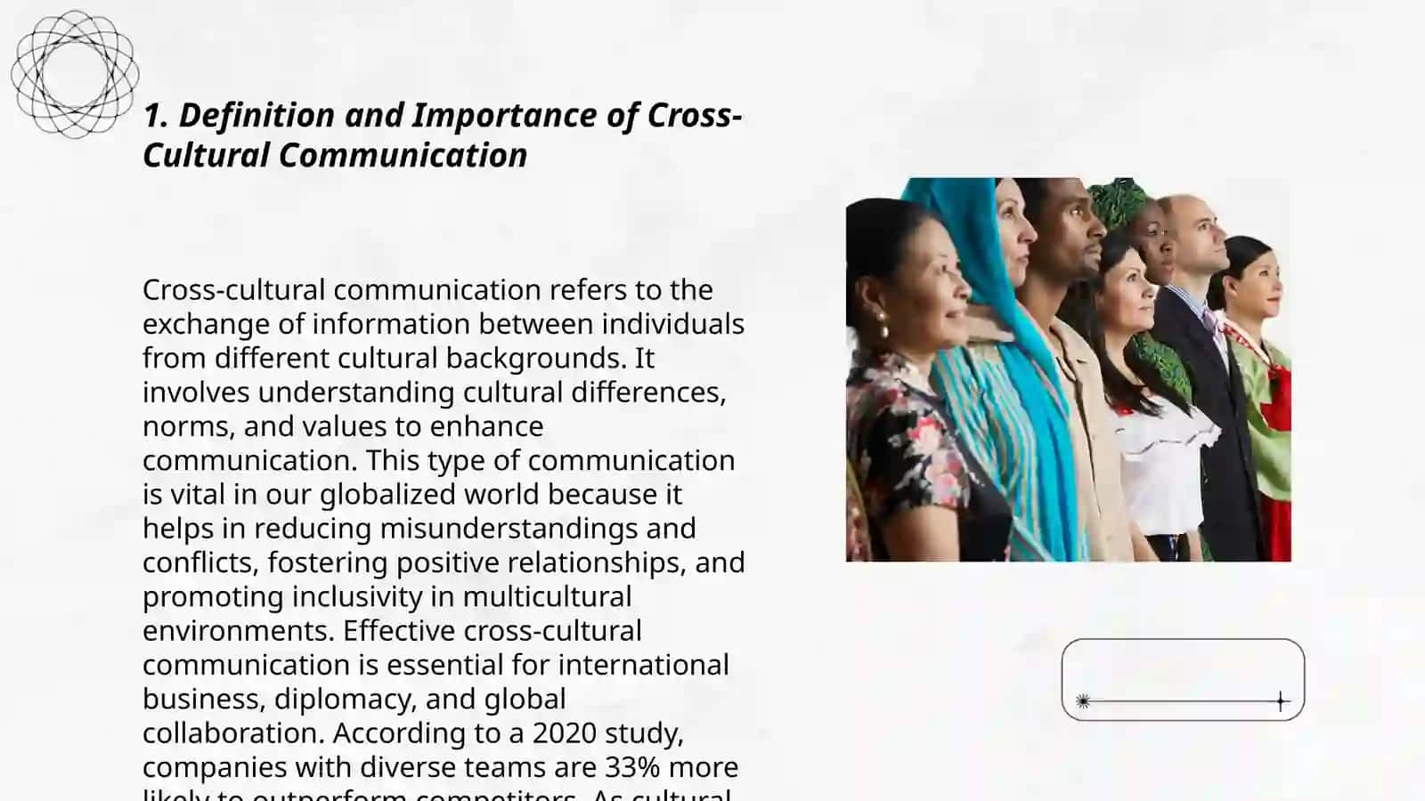 Cross cultural communication 3