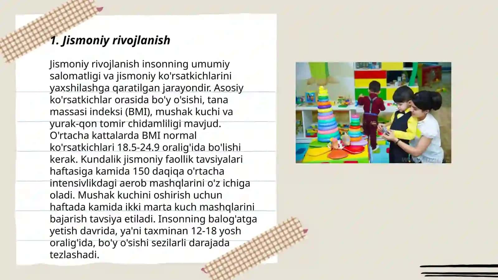 Maktabgacha yoshda bola tarbiyasining rivojlanishi 3
