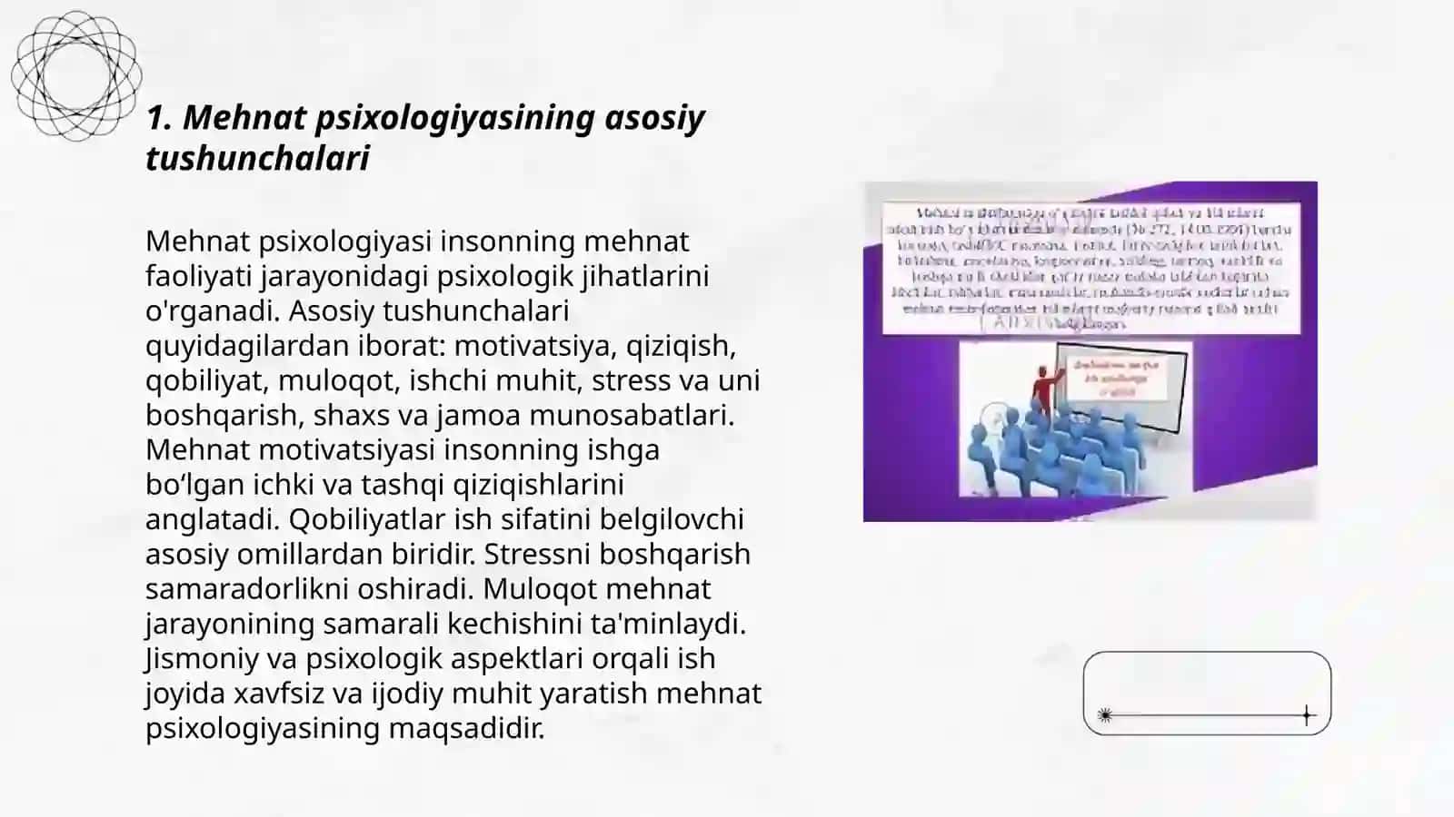 Mehnat psixologiyasi va shaxs faoliyati 3