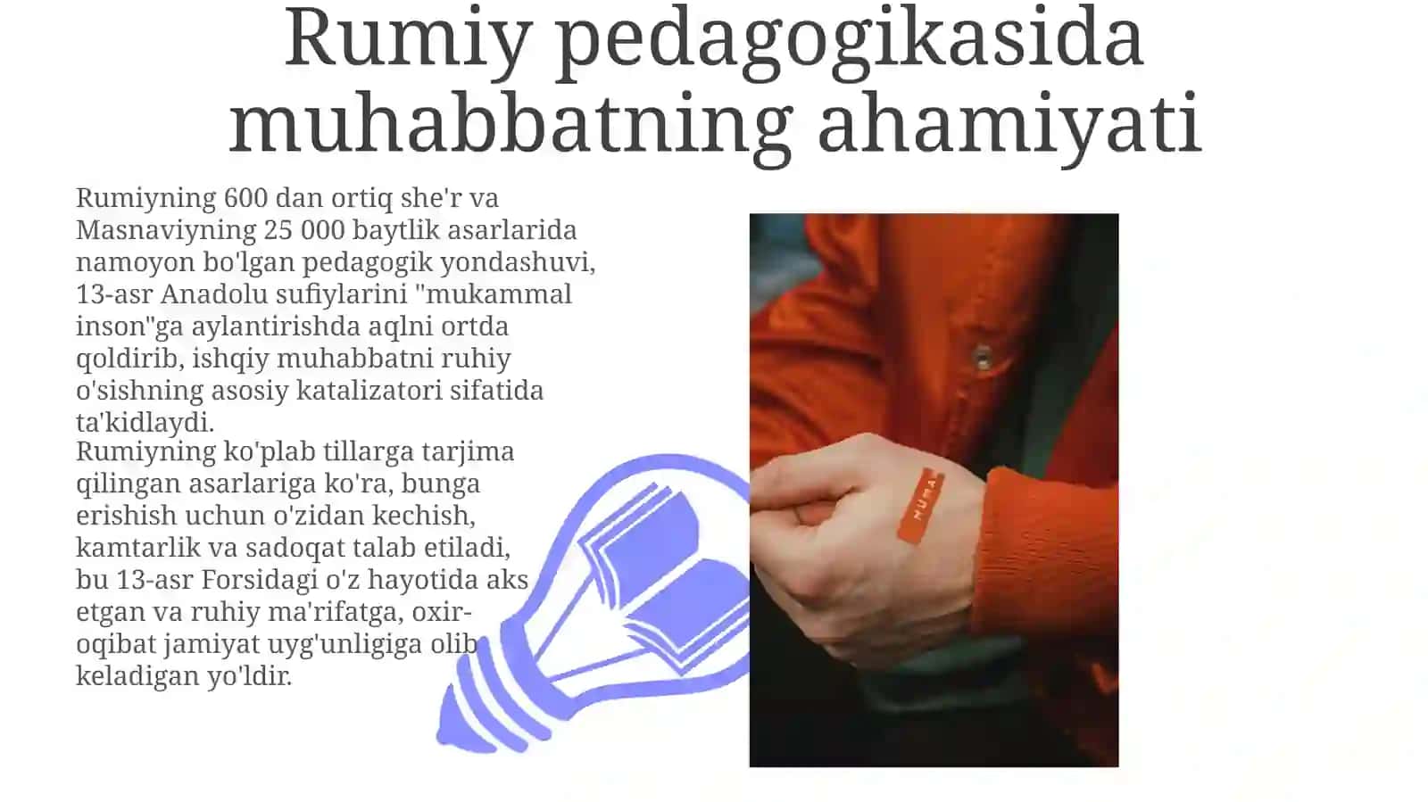 Jaloliddin Rumiy sarlarida komil inson tarbiyasi 3