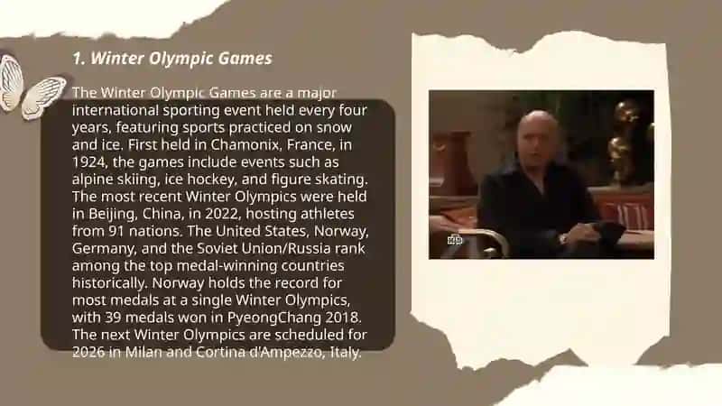 Winter and Summer Sports 3