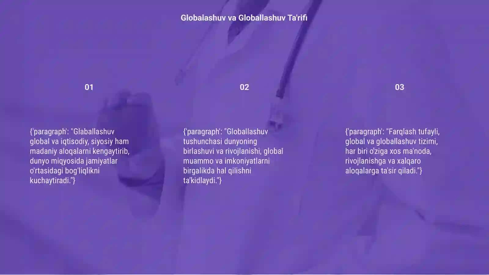 Glaballashuv va Globallashuv Ta'rifi 3