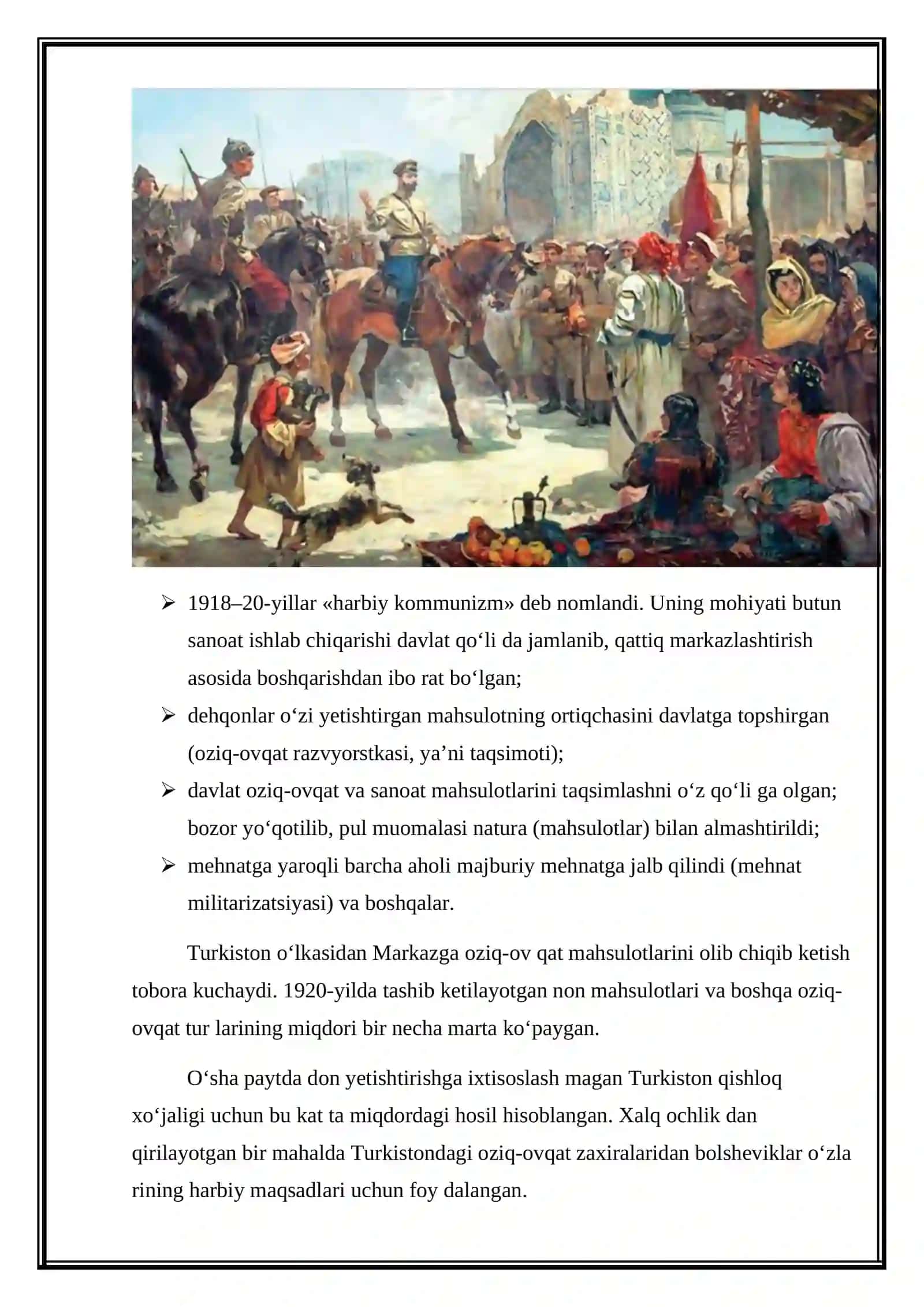 TURKISTON O‘LKASIDA SOVET HOKIMIYATI BOSHQARUV TIZIMINING O‘RNATILISHI 3